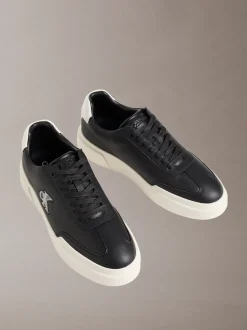 Calvin Klein CK Avenue – Leder-Sneakers mit Logo^Herren SneakerFrisch Eingetroffen