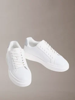 Calvin Klein CK Avenue – Leder-Sneakers mit Logo^Damen SneakerFrisch Eingetroffen