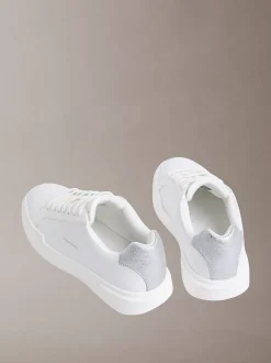 Calvin Klein CK Avenue – Leder-Sneakers mit Logo^Damen SneakerFrisch Eingetroffen