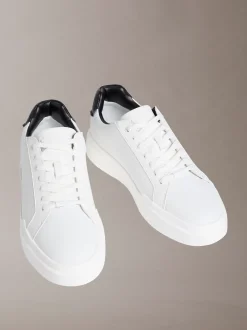 Calvin Klein CK Avenue – Leder-Sneakers mit Logo^Herren SneakerFrisch Eingetroffen
