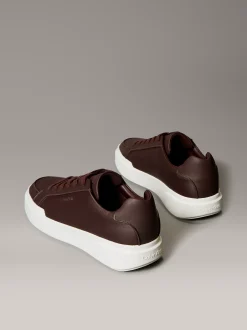 Calvin Klein CK Avenue – Leder-Sneakers mit Logo^Herren SneakerFrisch Eingetroffen