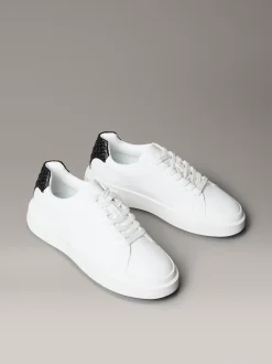 Calvin Klein CK Avenue – Turnschuhe aus weichem Leder mit Logoprägung^Damen SneakerFrisch Eingetroffen