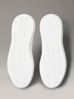 Calvin Klein CK Avenue – Turnschuhe aus weichem Leder mit Logoprägung^Damen SneakerFrisch Eingetroffen