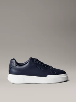 Calvin Klein CK Avenue – Turnschuhe aus weichem Leder mit Logoprägung^Herren SneakerFrisch Eingetroffen