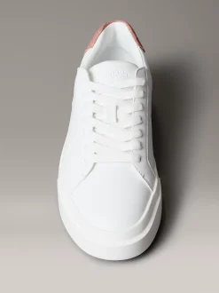 Calvin Klein CK Avenue – Turnschuhe aus weichem Leder mit Logoprägung^Damen SneakerFrisch Eingetroffen