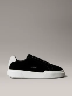 Calvin Klein CK Avenue – Wildleder-Sneakers mit Logo^Herren SneakerFrisch Eingetroffen