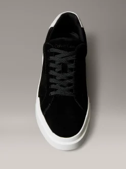 Calvin Klein CK Avenue – Wildleder-Sneakers mit Logo^Herren SneakerFrisch Eingetroffen