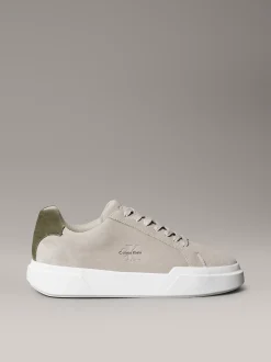 Calvin Klein CK Avenue – Wildleder-Sneakers mit Logo^Herren SneakerFrisch Eingetroffen