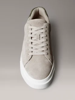 Calvin Klein CK Avenue – Wildleder-Sneakers mit Logo^Herren SneakerFrisch Eingetroffen