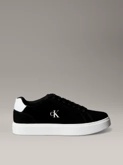 Calvin Klein CK Baseline - Sneakers aus Wildleder mit charakteristischem Logo^Herren SneakerFrisch Eingetroffen