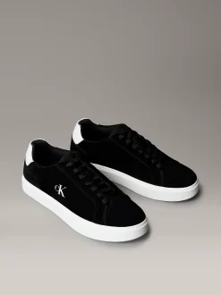 Calvin Klein CK Baseline - Sneakers aus Wildleder mit charakteristischem Logo^Herren SneakerFrisch Eingetroffen