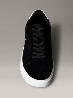 Calvin Klein CK Baseline - Sneakers aus Wildleder mit charakteristischem Logo^Herren SneakerFrisch Eingetroffen