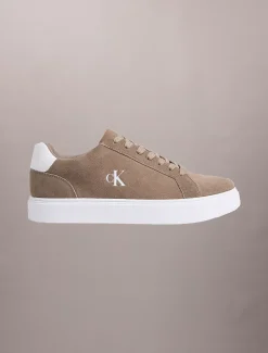 Calvin Klein CK Baseline - Sneakers aus Wildleder mit charakteristischem Logo^Herren SneakerFrisch Eingetroffen