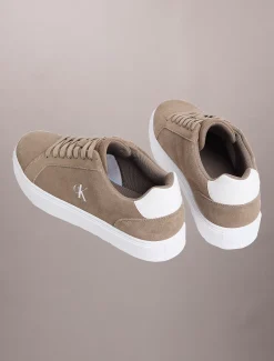 Calvin Klein CK Baseline - Sneakers aus Wildleder mit charakteristischem Logo^Herren SneakerFrisch Eingetroffen