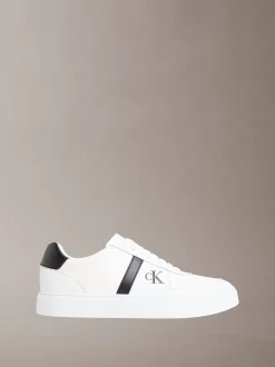 Calvin Klein CK Baseline - Sneakers aus Leder mit charakteristischem Logo^Herren SneakerFrisch Eingetroffen