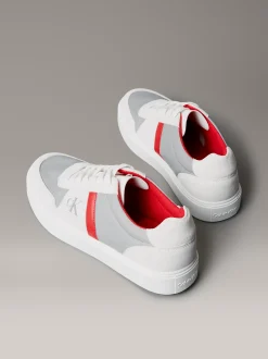 Calvin Klein CK Baseline - Sneakers aus Leder mit charakteristischem Logo^Herren SneakerFrisch Eingetroffen