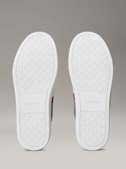 Calvin Klein CK Baseline - Sneakers aus Leder mit charakteristischem Logo^Herren SneakerFrisch Eingetroffen