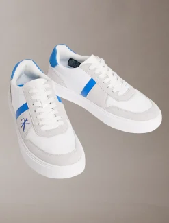 Calvin Klein CK Baseline - Sneakers aus Leder mit charakteristischem Logo^Herren SneakerFrisch Eingetroffen