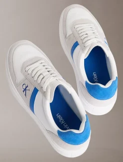 Calvin Klein CK Baseline - Sneakers aus Leder mit charakteristischem Logo^Herren SneakerFrisch Eingetroffen