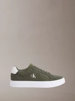 Calvin Klein CK Baseline - Sneakers aus Wildleder mit charakteristischem Logo^Herren SneakerFrisch Eingetroffen