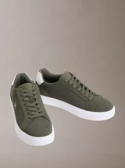 Calvin Klein CK Baseline - Sneakers aus Wildleder mit charakteristischem Logo^Herren SneakerFrisch Eingetroffen