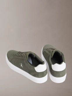 Calvin Klein CK Baseline - Sneakers aus Wildleder mit charakteristischem Logo^Herren SneakerFrisch Eingetroffen