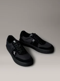 Calvin Klein CK Baseline - Sneakers aus Leder mit charakteristischem Logo^Herren SneakerFrisch Eingetroffen