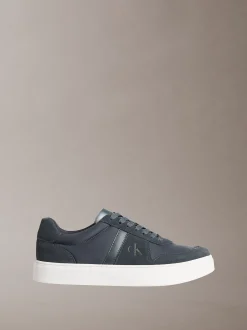 Calvin Klein CK Baseline - Sneakers aus Leder mit charakteristischem Logo^Herren SneakerFrisch Eingetroffen