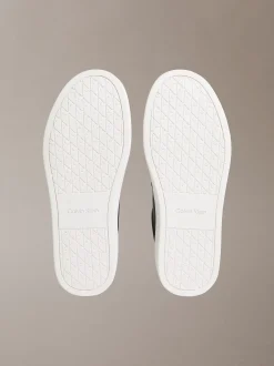 Calvin Klein CK Baseline - Sneakers aus Leder mit charakteristischem Logo^Herren SneakerFrisch Eingetroffen