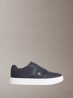 Calvin Klein CK Baseline - Strick-Sneakers mit charakteristischem Logo^Herren SneakerFrisch Eingetroffen