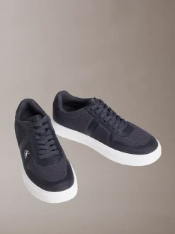 Calvin Klein CK Baseline - Strick-Sneakers mit charakteristischem Logo^Herren SneakerFrisch Eingetroffen