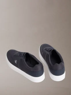 Calvin Klein CK Baseline - Strick-Sneakers mit charakteristischem Logo^Herren SneakerFrisch Eingetroffen