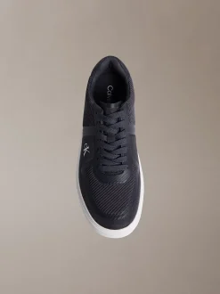 Calvin Klein CK Baseline - Strick-Sneakers mit charakteristischem Logo^Herren SneakerFrisch Eingetroffen