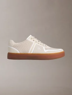 Calvin Klein CK Baseline - Strick-Sneakers mit charakteristischem Logo^Herren SneakerFrisch Eingetroffen