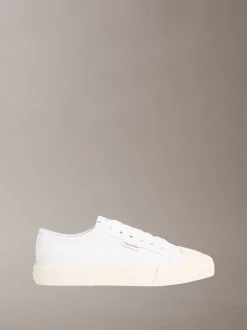 Calvin Klein CK Luna - Canvas-Sneaker mit Emblem-Logo^Damen SneakerFrisch Eingetroffen