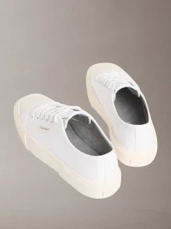 Calvin Klein CK Luna - Canvas-Sneaker mit Emblem-Logo^Damen SneakerFrisch Eingetroffen