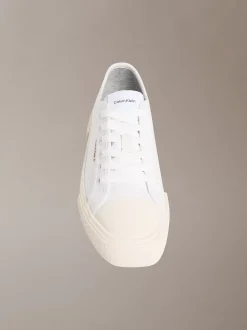 Calvin Klein CK Luna - Canvas-Sneaker mit Emblem-Logo^Damen SneakerFrisch Eingetroffen