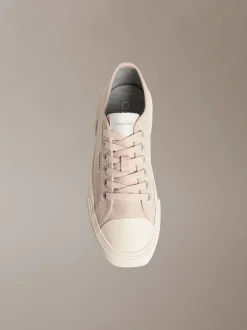 Calvin Klein CK Luna - Canvas-Sneaker mit Emblem-Logo^Damen SneakerFrisch Eingetroffen