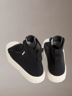 Calvin Klein CK Luna - High-Top Logo Sneakers aus Canvas^Damen SneakerFrisch Eingetroffen