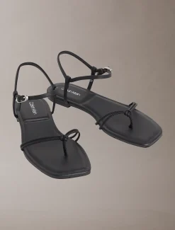 Calvin Klein CK Provence - Sandalen mit eckiger Zehenpartie^Damen SandalenFrisch Eingetroffen