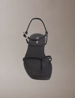 Calvin Klein CK Provence - Sandalen mit eckiger Zehenpartie^Damen SandalenFrisch Eingetroffen