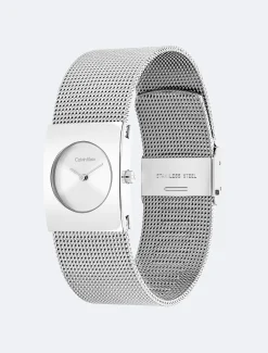 Calvin Klein CK Puls Armbanduhr aus Edelstahl^Damen Uhren & Schmuck