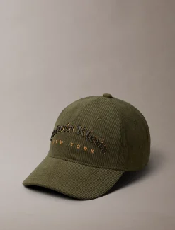 Calvin Klein CKNY-Kordsamt-Kappe^Herren Kappen & MützenFrisch Eingetroffen