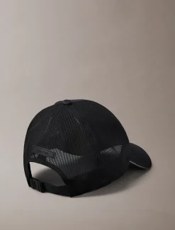 Calvin Klein Cordura®-Trucker-Kappe mit Emblem-Logo^Herren Kappen & MützenFrisch Eingetroffen