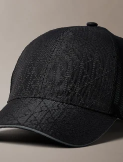 Calvin Klein Cordura®-Trucker-Kappe mit Emblem-Logo^Herren Kappen & MützenFrisch Eingetroffen
