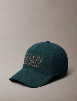 Calvin Klein Corduroy Logo Kordkappe^Herren Kappen & MützenFrisch Eingetroffen