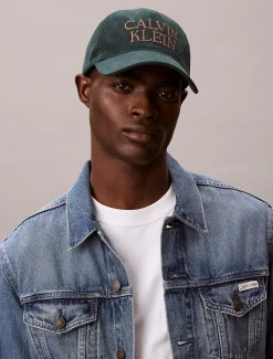 Calvin Klein Corduroy Logo Kordkappe^Herren Kappen & MützenFrisch Eingetroffen