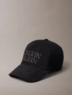 Calvin Klein Corduroy Logo Kordkappe^Herren Kappen & MützenFrisch Eingetroffen