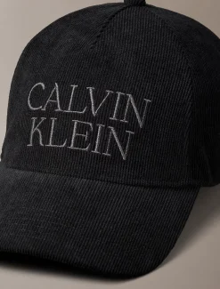Calvin Klein Corduroy Logo Kordkappe^Herren Kappen & MützenFrisch Eingetroffen