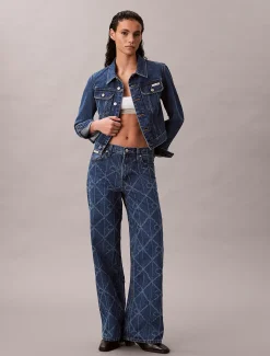 Calvin Klein Cropped Jeansjacke im 90er-Jahre-Look^Damen JackenFrisch Eingetroffen